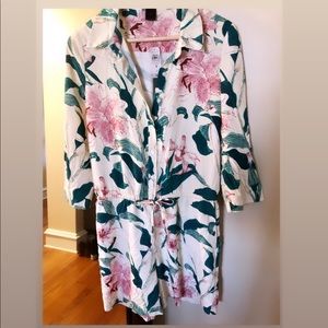 Ann Taylor floral romper